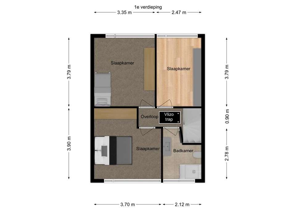 mediumsize floorplan